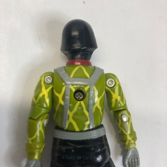 GI Joe Cobra Python Trooper Action Figure 1989 With File Card & Weapon - Picture 11 of 15